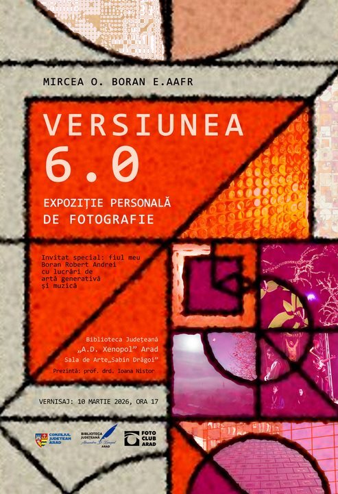 Vernisajul Expoziției personale de fotografie „Versiunea 6.0”