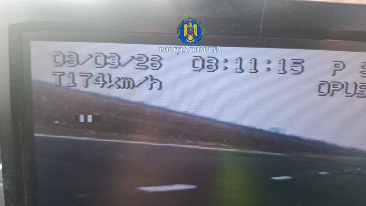 Grăbit ca dimineața de luni: 174 km/h spre… nicăieri
