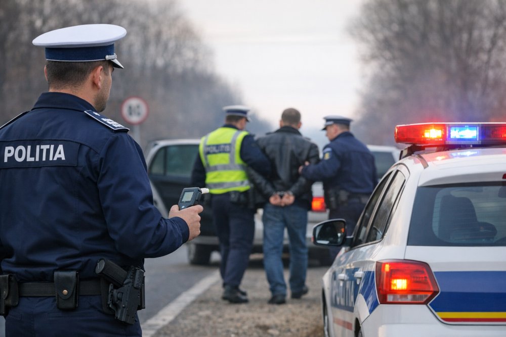 Cadou de 8 Martie: a intrat peste fosta, i-a furat mașina și a plecat băut, dar a fost reținut după 20 de minute