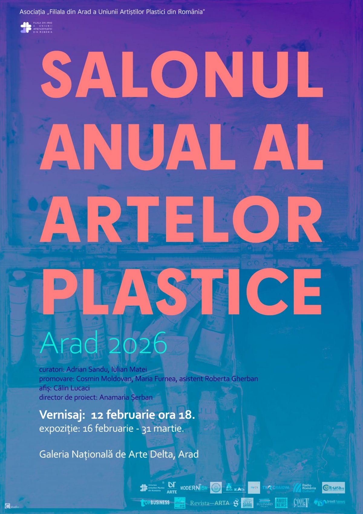  Vernisajul Salonului anual al artelor vizuale Arad 2026 la Galeria Națională DELTA