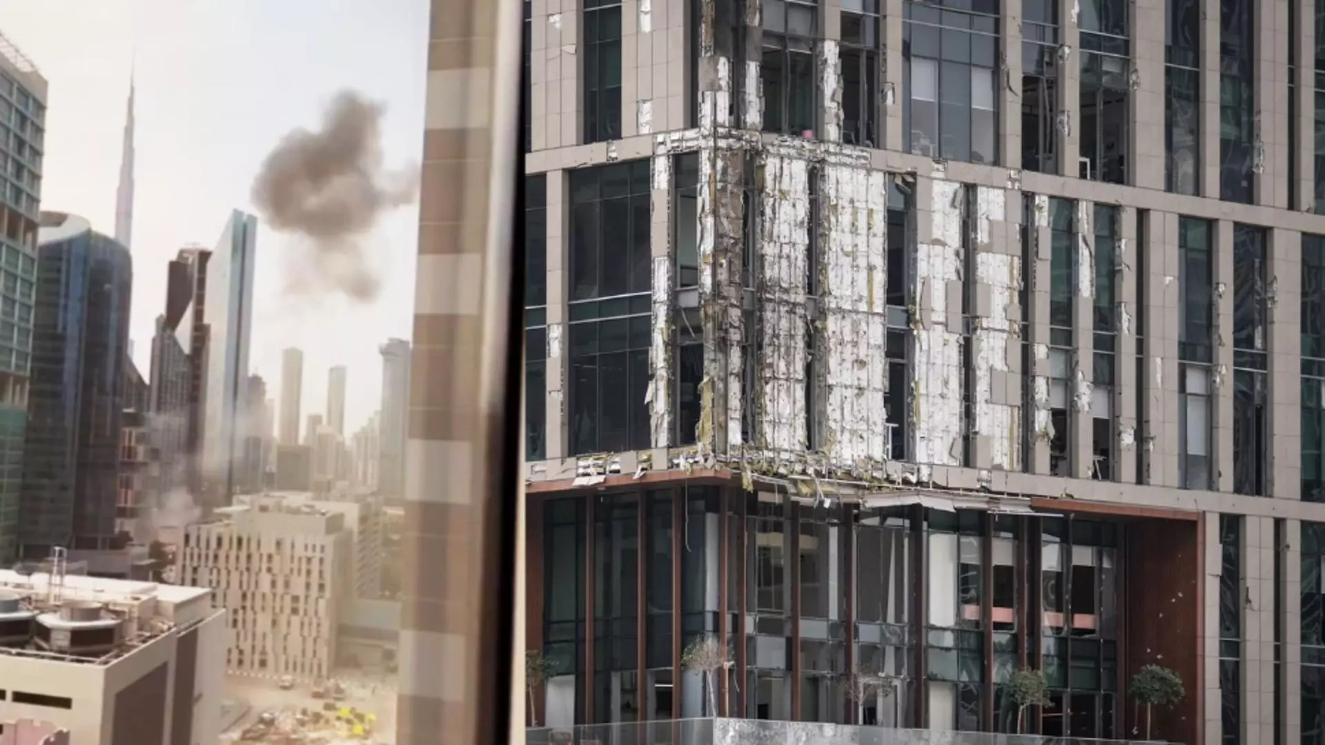 Explozie în inima Dubaiului: o dronă kamikaze a lovit centrul financiar al orașului 