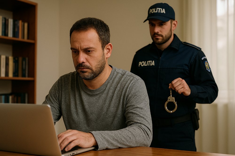 Ordin de protecție încălcat... online: vinovatul a fost reținut în viața reală, nu virtual