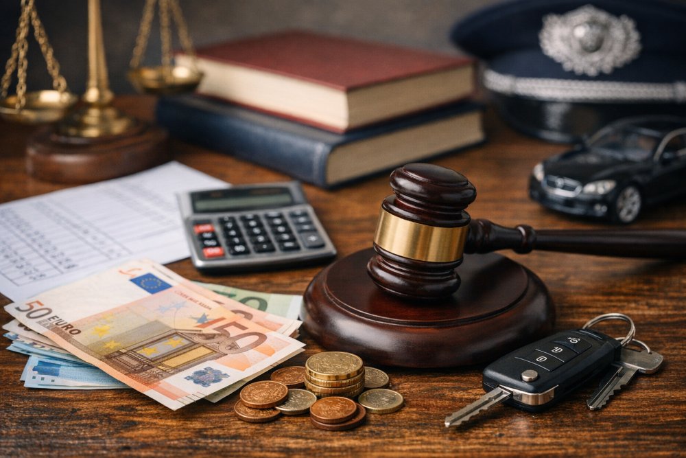 Noi reguli pentru plata amenzilor și reducerea suspendării permisului, din 27 martie