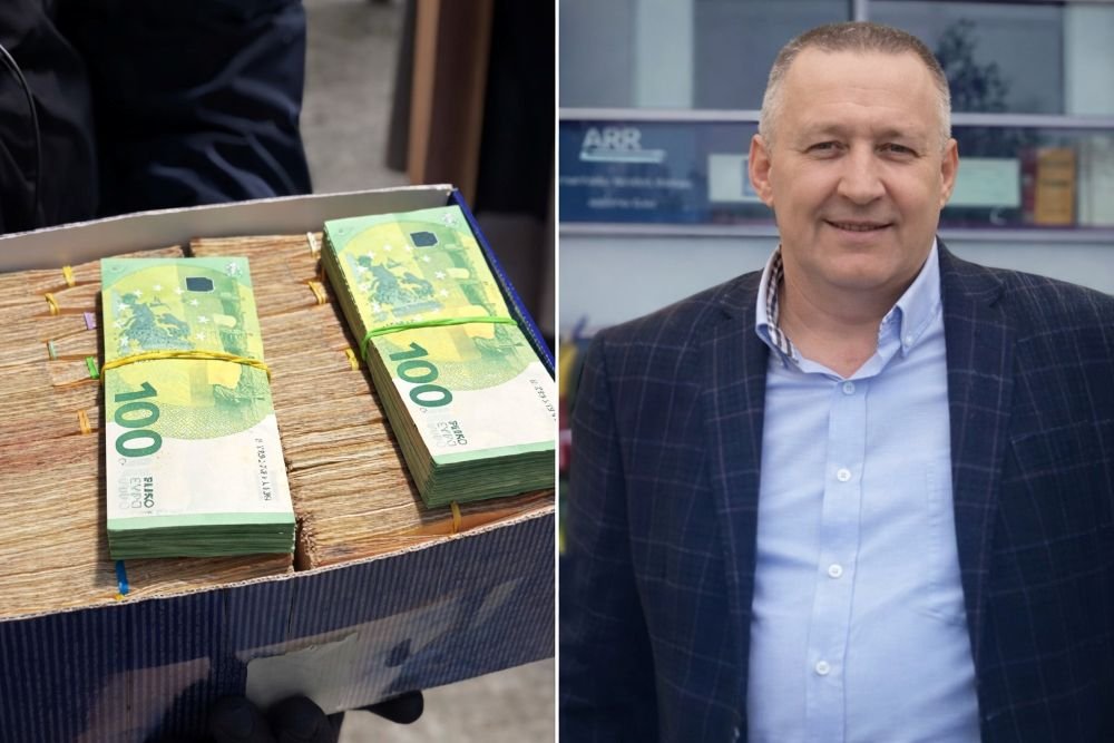 Rețea de corupție cu ramificații la Arad: șeful ARR, Cristian Anton dus la Cluj pentru a fi arestat preventiv