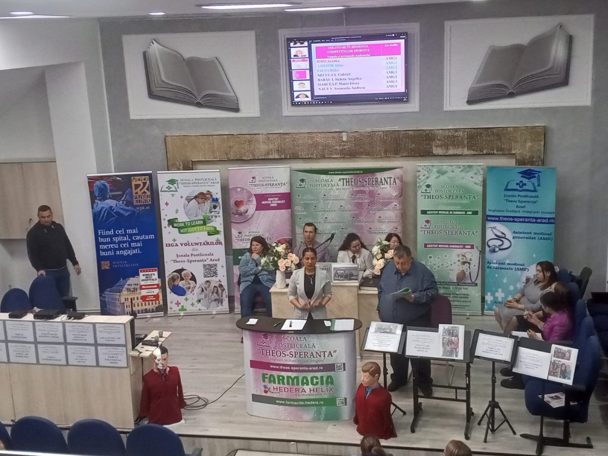 Proiectele de voluntariat ale Școlii Postliceale „THEOS SPERANȚA”Arad : „WORK TO LEARN, NOT JUST TO EARN” (FOTO)