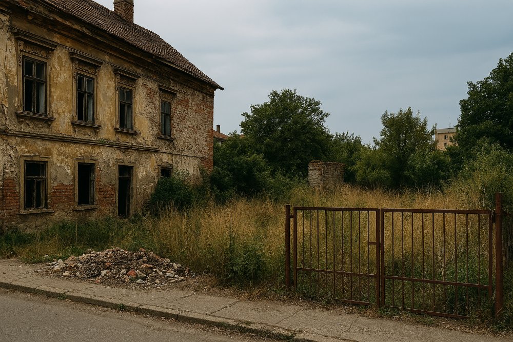 Începe inventarierea clădirilor și terenurilor neîngrijite: proprietarii riscă majorări de impozit de până la 500%