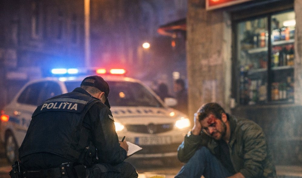 Bătaie în grup la Bou' Roșu: șase atacatori, două victime mutilate