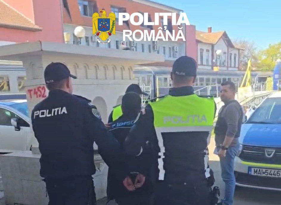 Turnichet distrus la Gară: vandalul a fost reținut 24 de ore