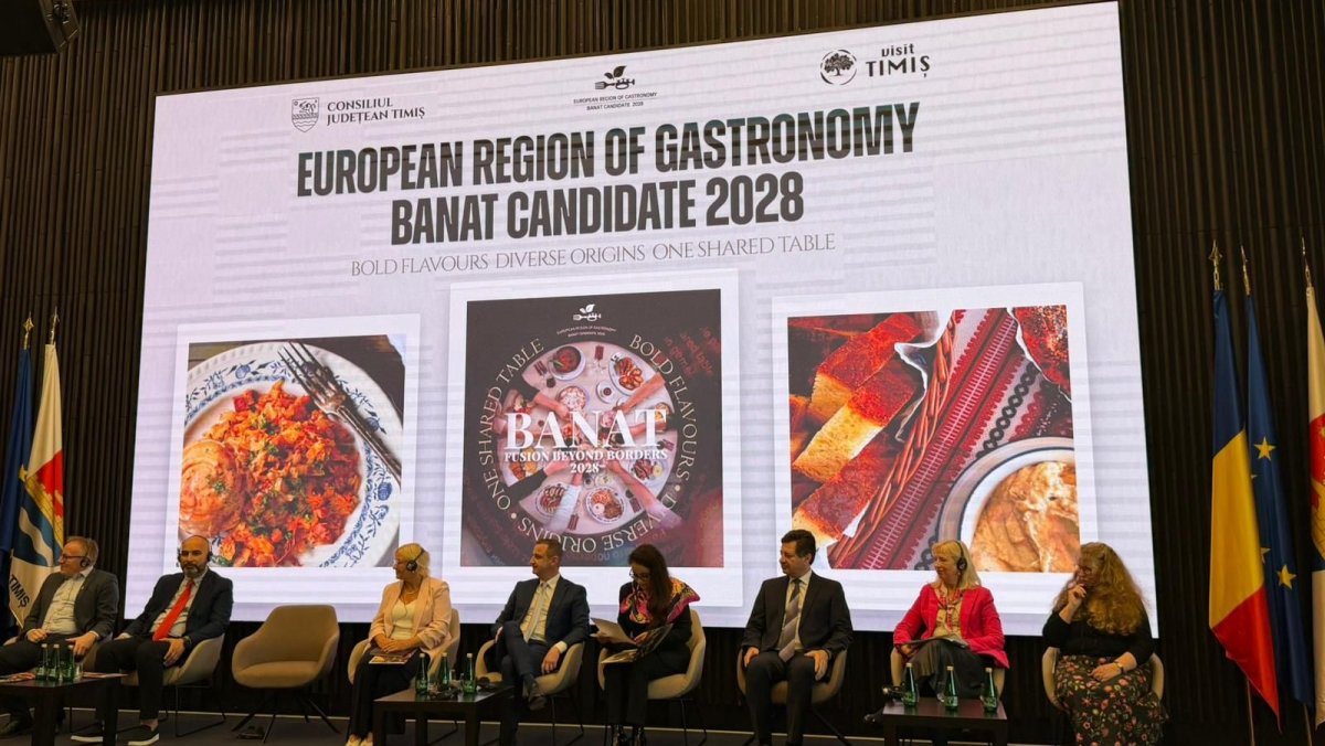Banat 2028 a câștigat titlul de Regiune Gastronomică Europeană cu județele Timiș, Arad și Caraș-Severin (FOTO)