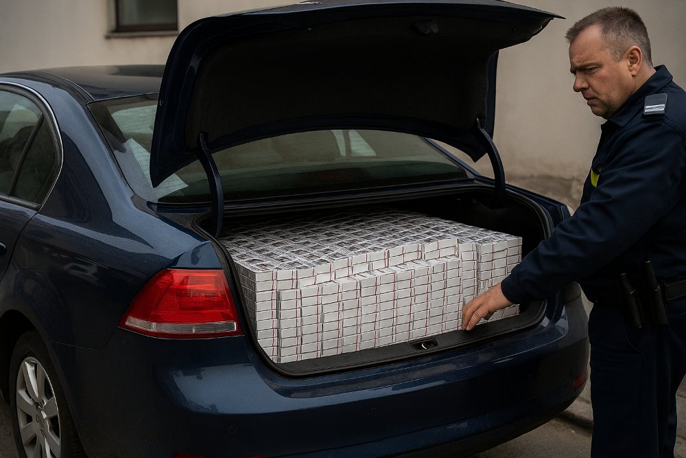 Șofer prins cu 5.000 de pachete de țigări: „Nu-s ale mele, doar le plimbam puțin”