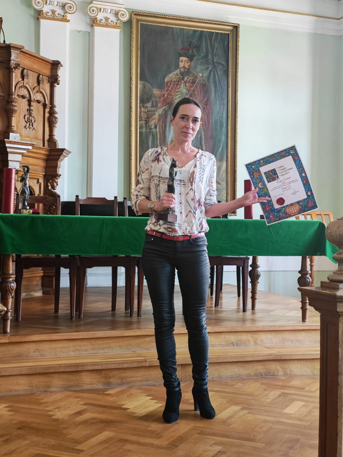 Actrița Enikő Éder laureată cu Premiul „Poór Lili”