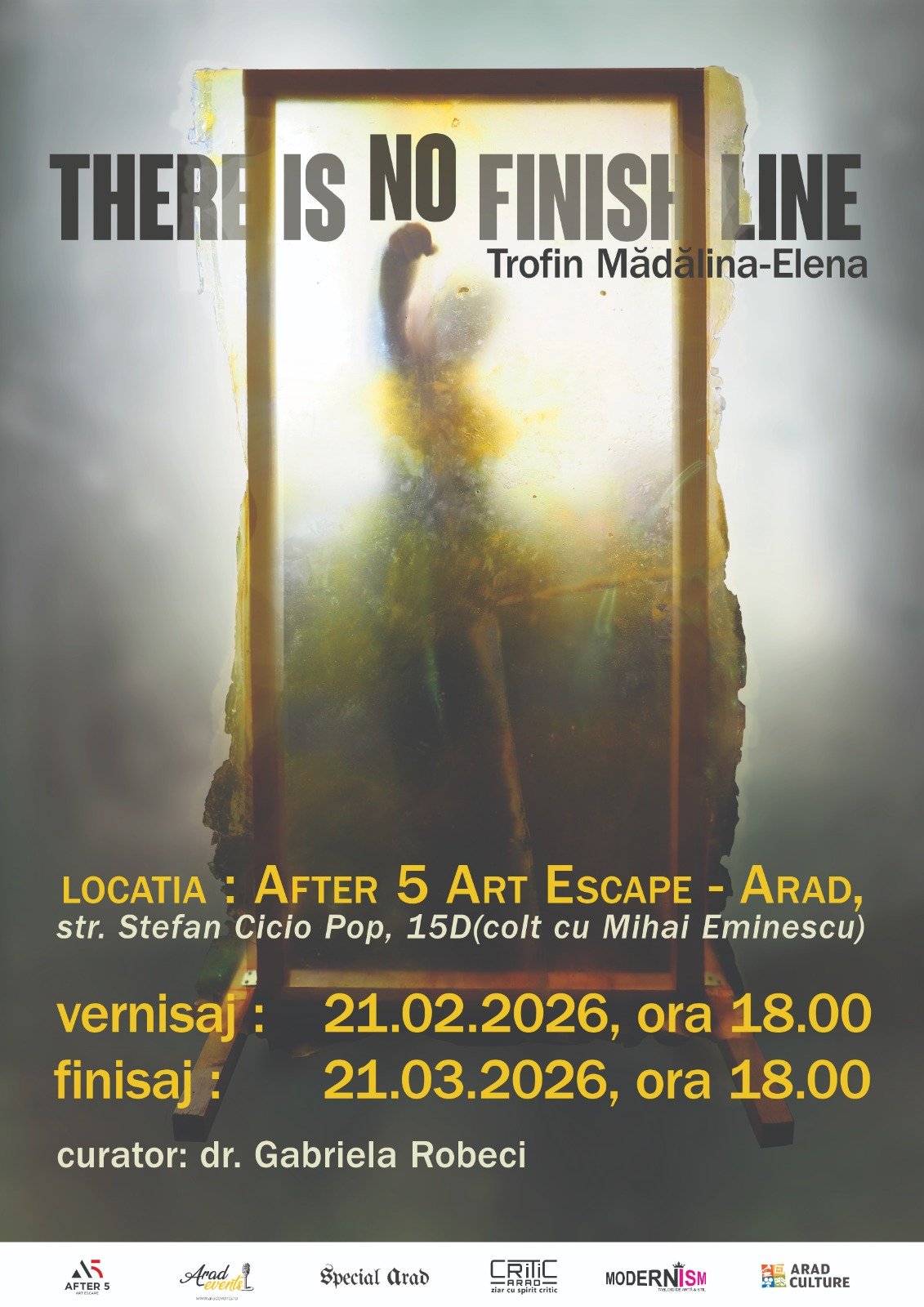 There Is No Finish Line – expoziție despre transformare, memorie și materia vie, semnată Mădălina-Elena Trofin