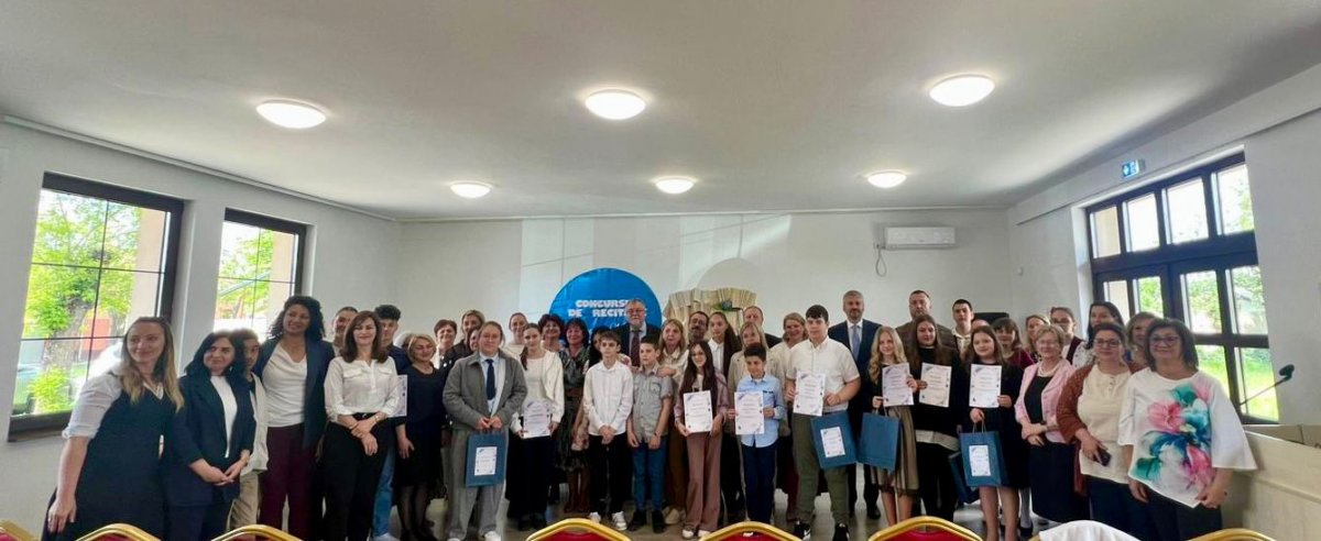 Concurs național de recitare poezie românească la Bătania (Battonya), Ungaria (FOTO)