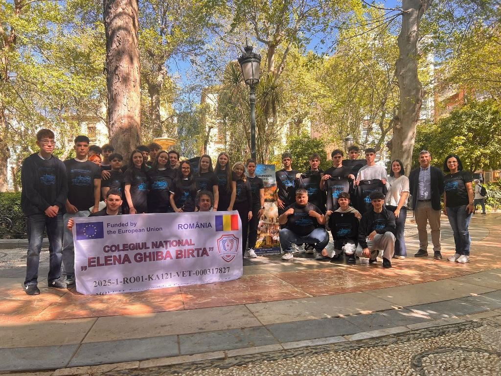 Experiență Erasmus de succes pentru elevii Colegiului Național „Elena Ghiba Birta” Arad, în Granada
