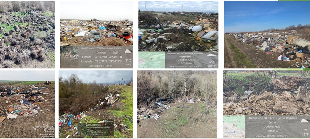 Gunoaiele nu se mai ascund sub preș: amenzi de peste jumătate de milion, dosare penale și controale cu drona