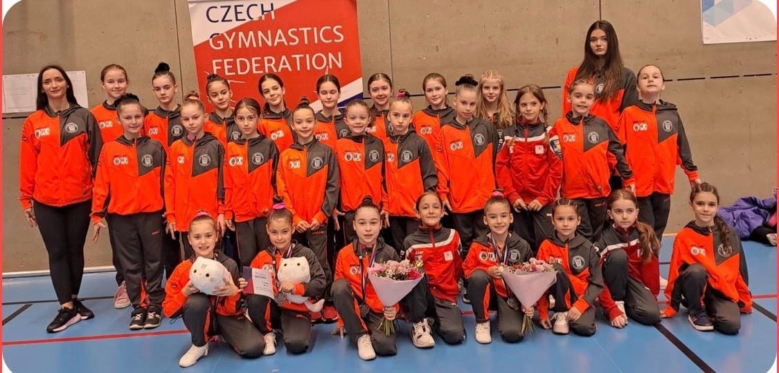 Performanță remarcabilă pentru gimnastele de la CS Universitatea Arad la „Czech Aerobic Open 2026”