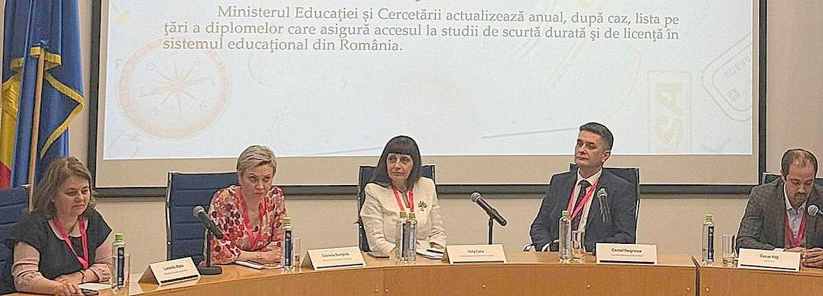 UAV prezentă la conferința națională dedicată internaționalizării învățământului superior