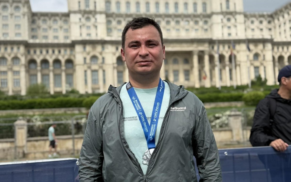 „Nu concurezi doar cu ceilalți, ci cu versiunea ta de ieri” – mesajul lui Glad Varga după semimaraton
