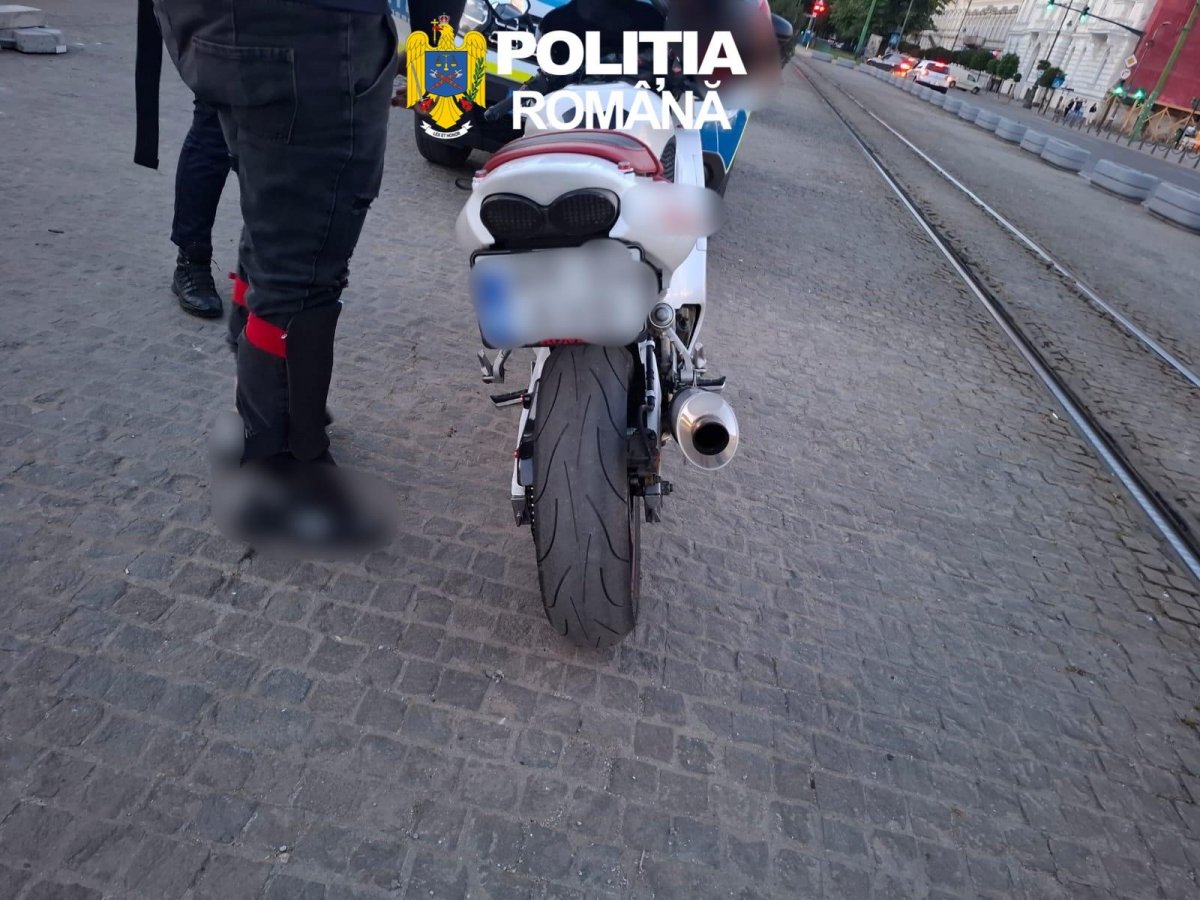 Razii printre motocicliști: cinci certificate de înmatriculare retrase într-o singură zi