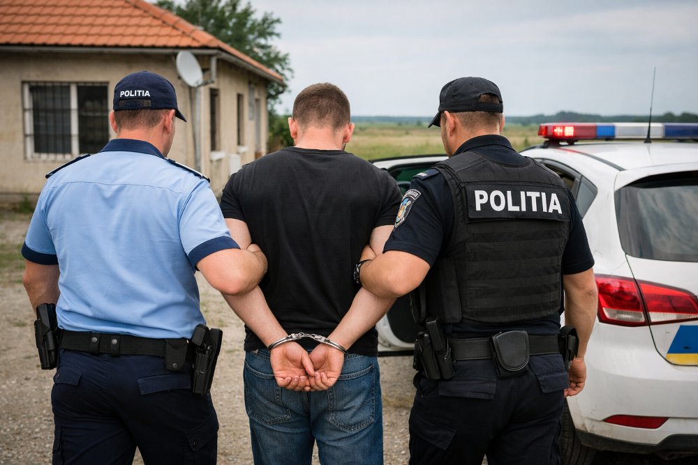 Reținut pentru violență în familie și... lipsă de argumente atunci când a fost gelos