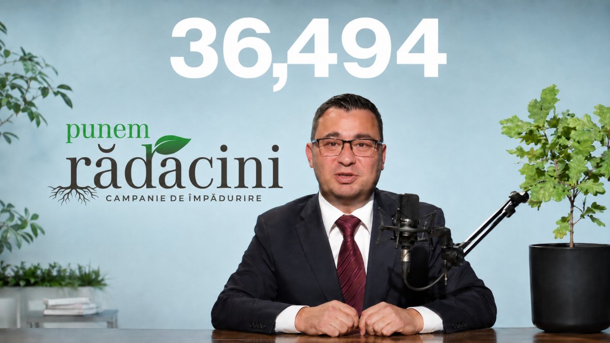 „Punem rădăcini”: cel puțin 36.494 de arbori vor fi plantați în județ în urma unei campanii de suflet inițiate de Glad Varga / UPDATE: „Mediul nu are culoare politică”