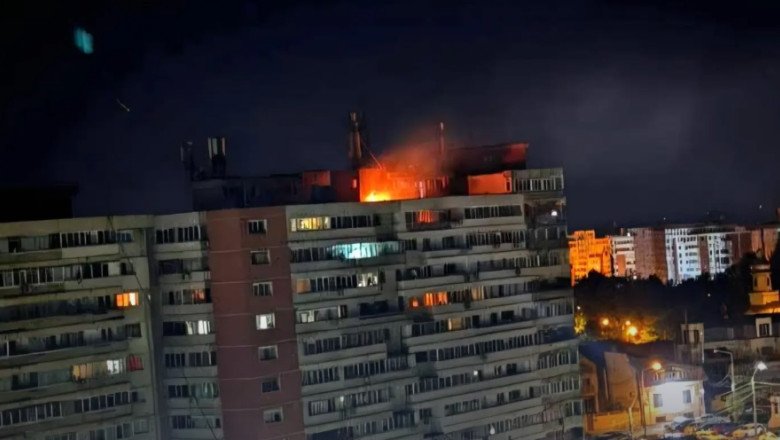O dronă rusească a explodat pe un bloc din Galați; e cel mai grav incident care a avut loc în România de la începerea războiului