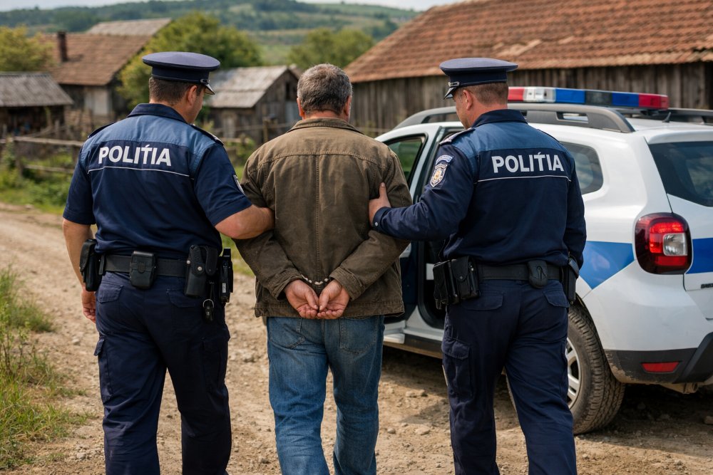 Scene șocante: bărbat din zona Lipovei surprins în timp ce încerca să sărute cu forța o fetiță de 7 ani