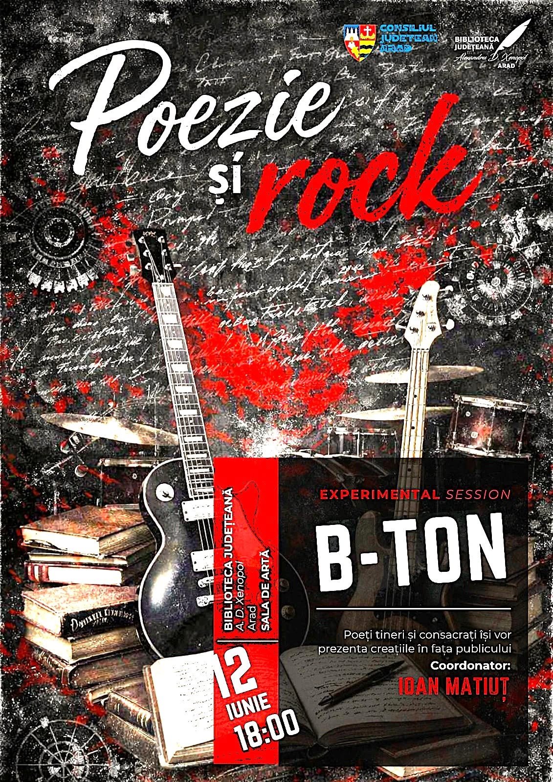 Rock și poezie la Biblioteca Județeană „A.D. Xenopol”