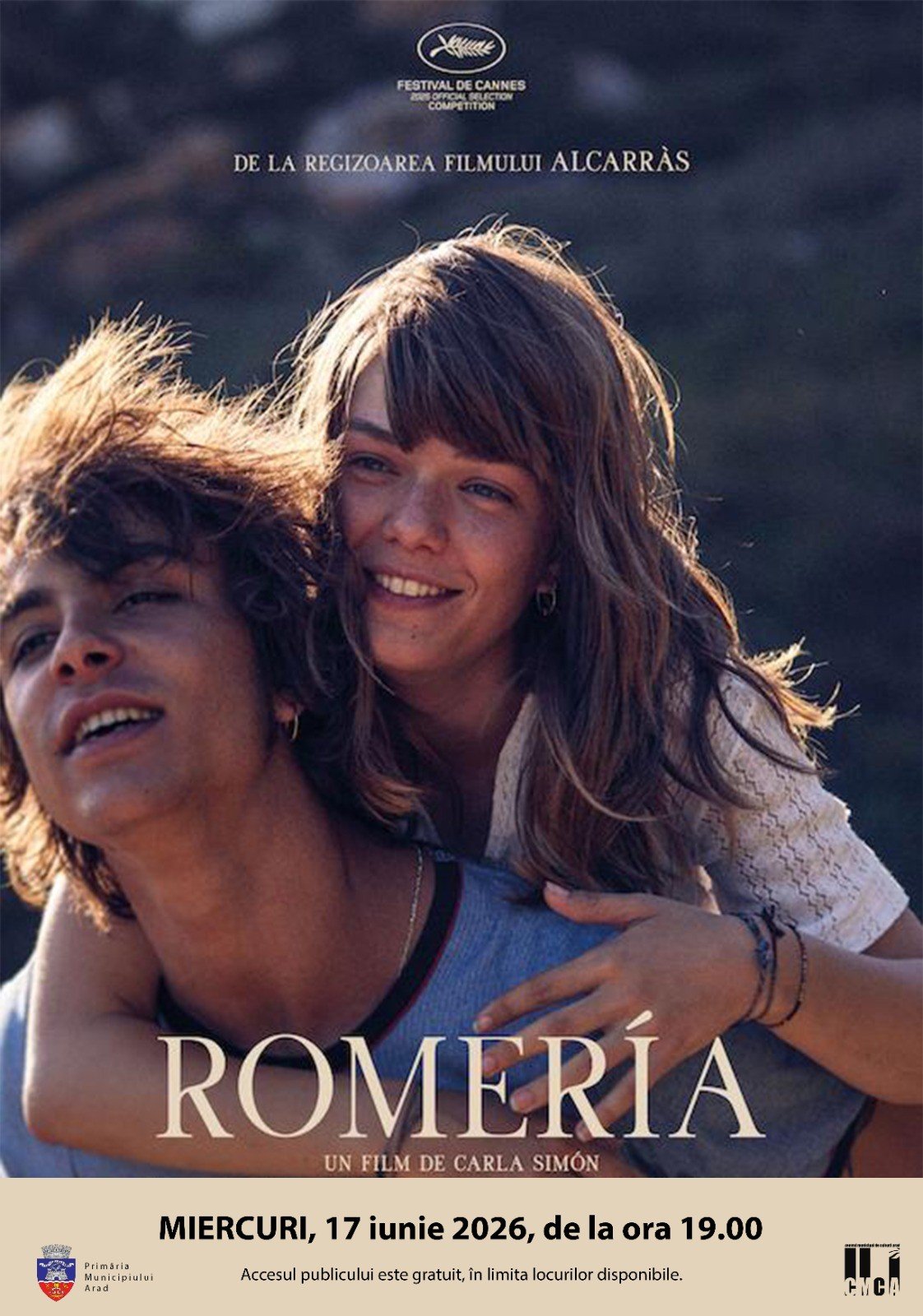 Filmul „Romeria“ pe marele ecran, la Cinematograful „Arta“ din Arad