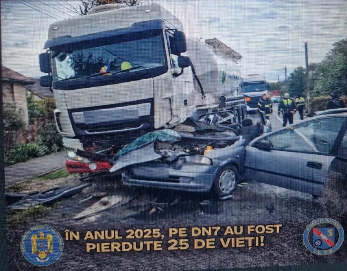 Acțiune rutieră de tip releu pe DN7: se fac controale simultane în mai multe puncte