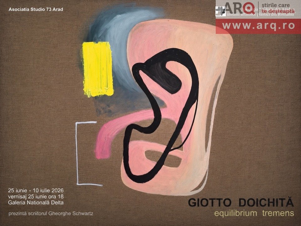 ”Equilibrium tremens” cu pictorul Giotto Doichiță la Galeria DELTA