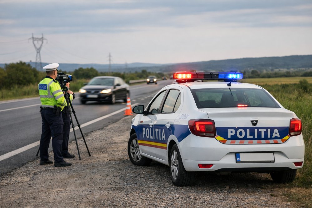 Vitezomani în județ: 184 km/h și 172 km/h: permisele au ajuns mai repede la Poliție decât ei acasă