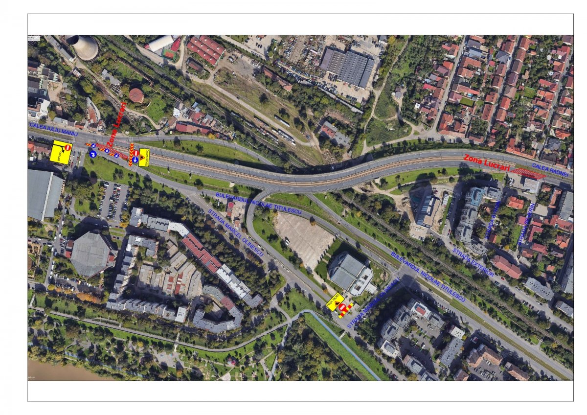 Trafic restricționat pe Pasajul Micălaca: se fac lucrări de modernizare a infrastructurii de transport public                             