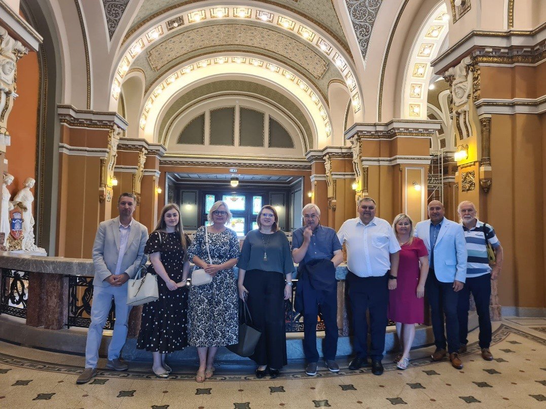 Delegația Ambasadei României în Republica Cehă, în vizită oficială la Primăria Municipiului Arad