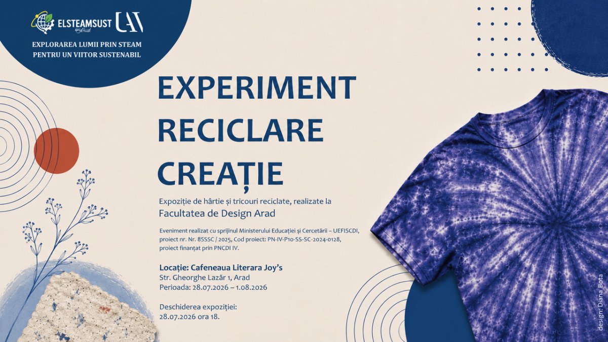Cu Facultatea de Design a UAV la Cafeneaua Literară Joy*s
