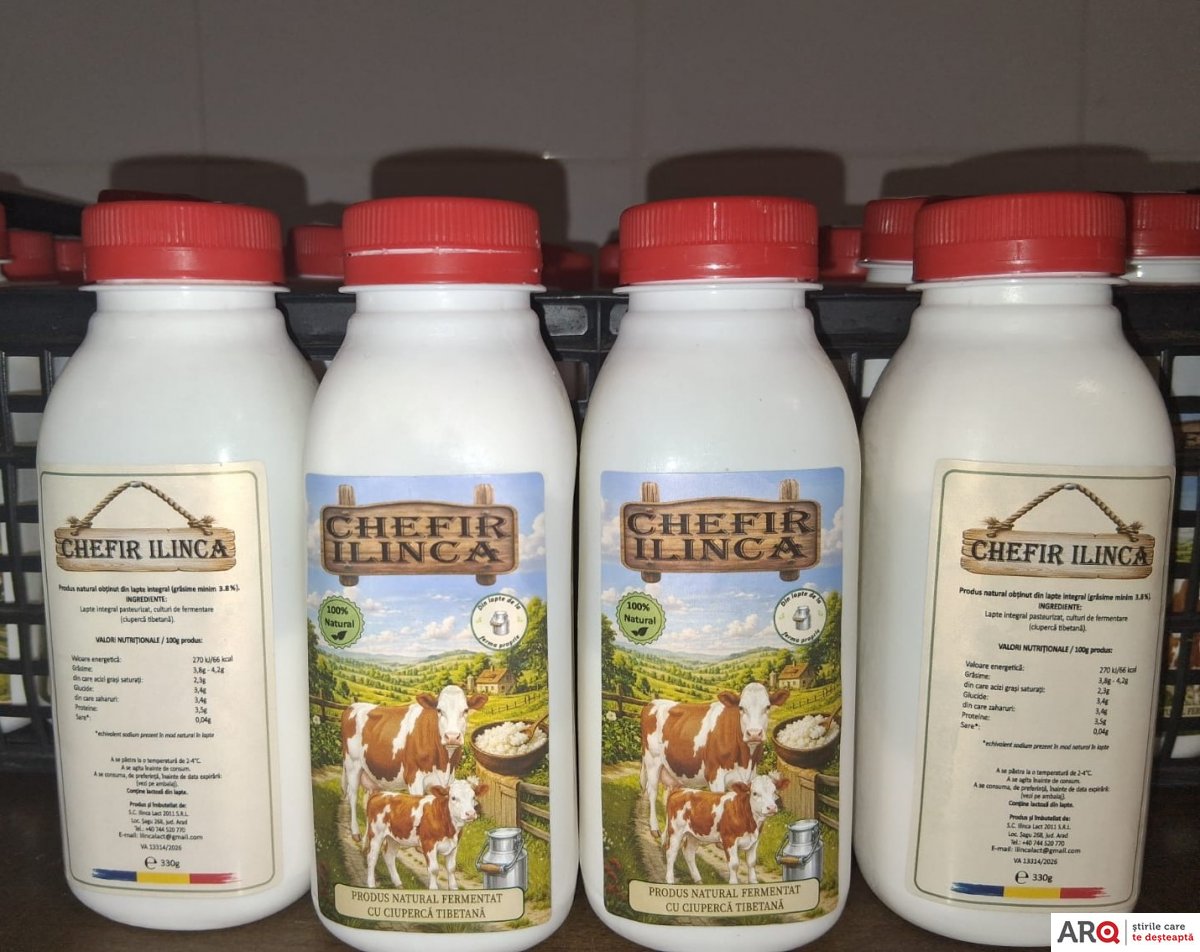Povestea chefirului cu ciuperca tibetană fabricat artizanal la Șagu de fermierul Ilie Chifan (FOTO)