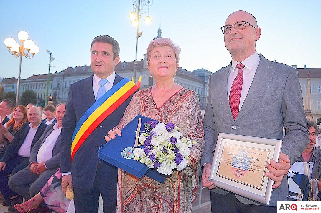 Lavinia Betea și Alexandru Bercea – cetățeni de onoare ai municipiului (FOTO)