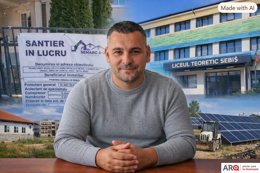 Prin investițiile în infrastructură, Sebișul își consolidează statutul de pol administrativ și de dezvoltare (FOTO)