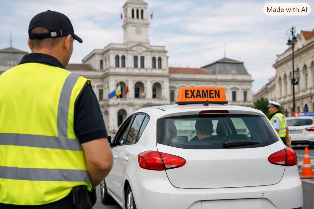 Proba practică pentru permis - în două sâmbete din octombrie