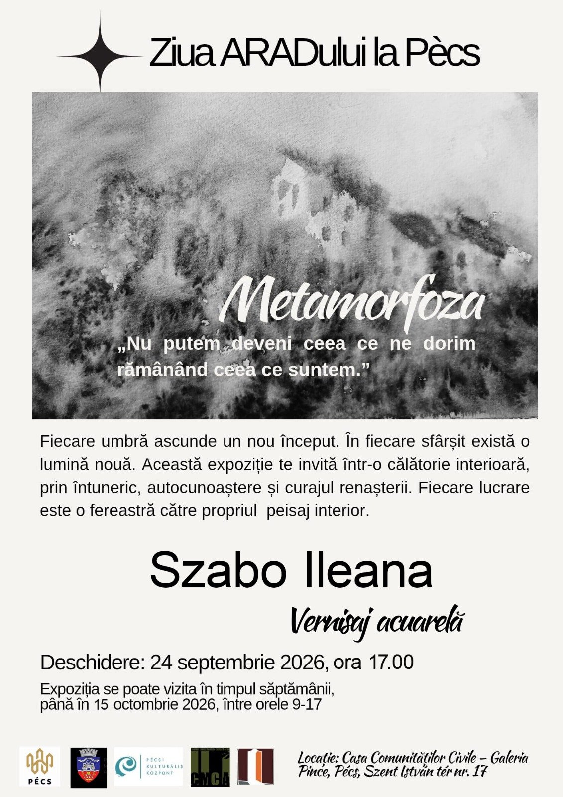 „Ziua Aradului la Pécs” – un nou moment al colaborării culturale dintre orașele înfrățite
