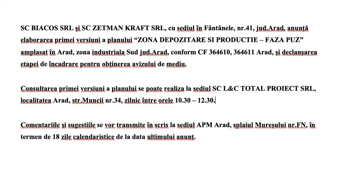 Anunț