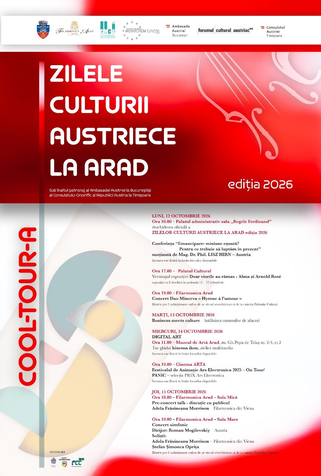 Zilele Culturii Austriece la Arad