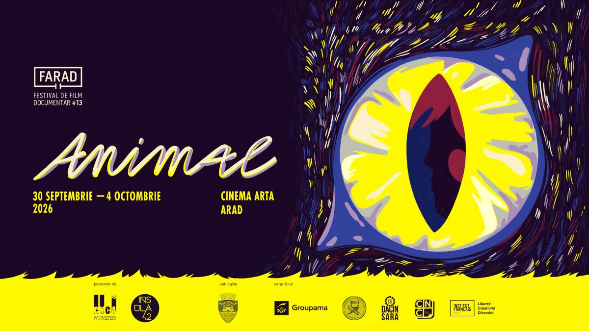 Programul complet fARAD #13. Tema ediției: ANIMAL. 5 zile de proiecții și 9 scurtmetraje în competiția națională. Invitat special: Dan Perjovschi 