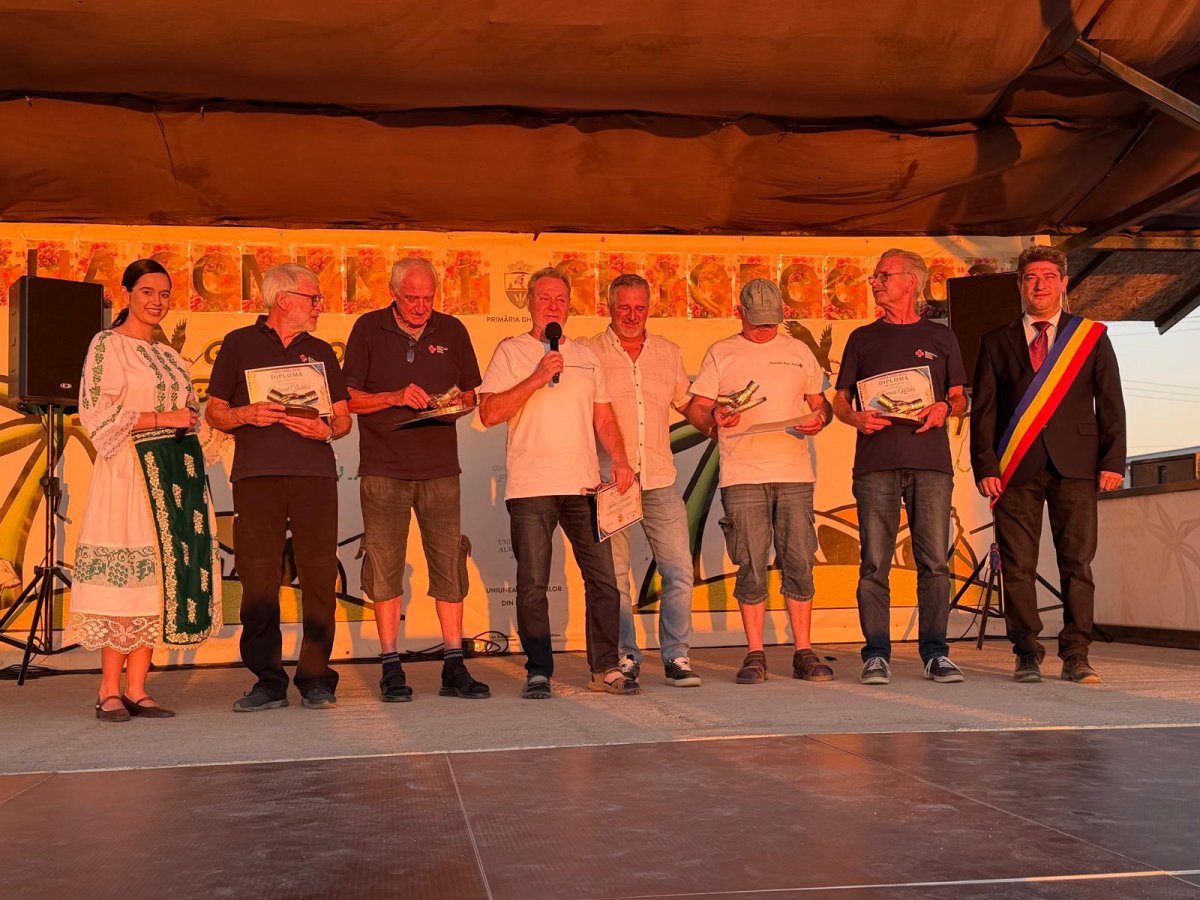 Voluntari din Saarland la festival la Ghioroc (FOTO)