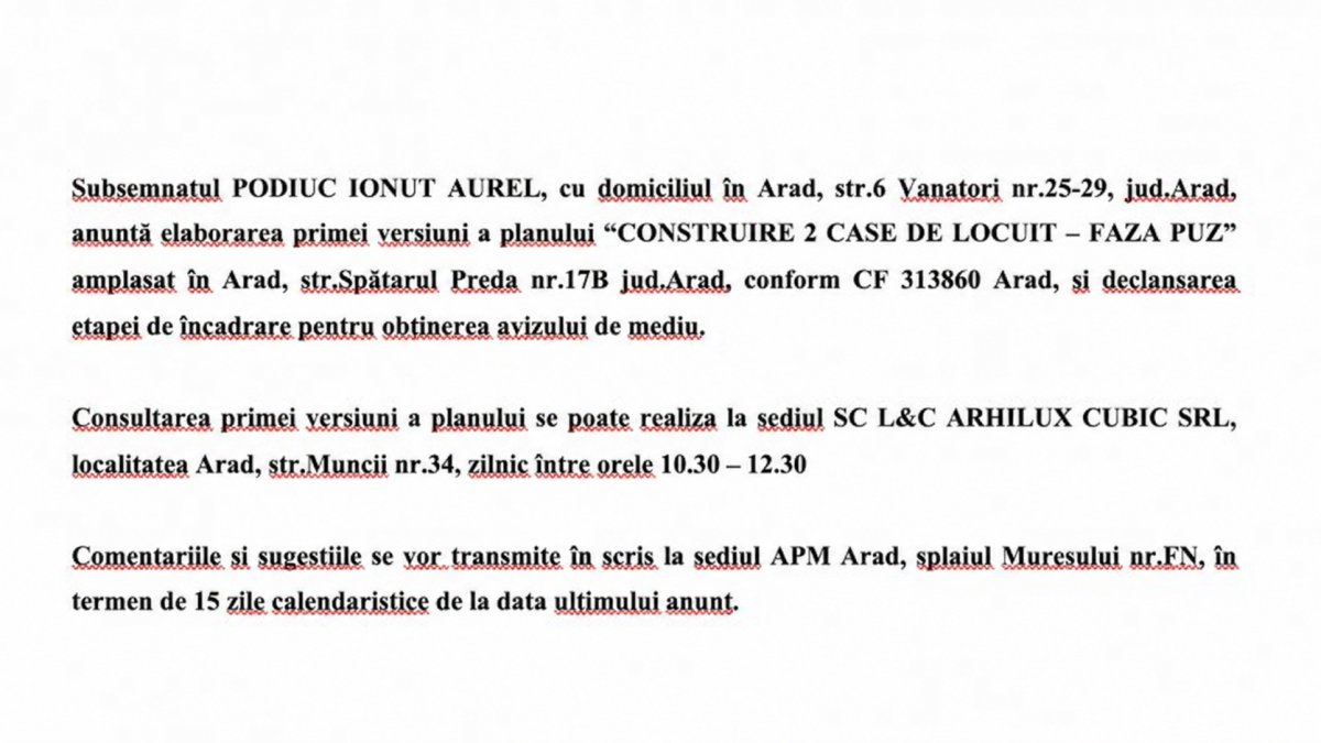 Anunț