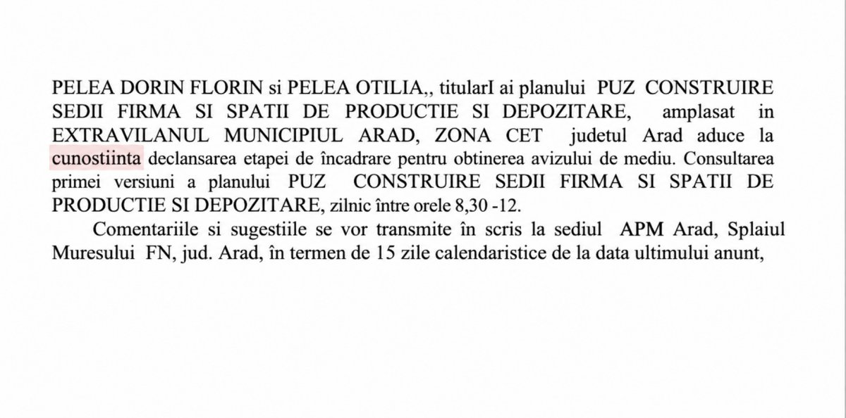 Anunț