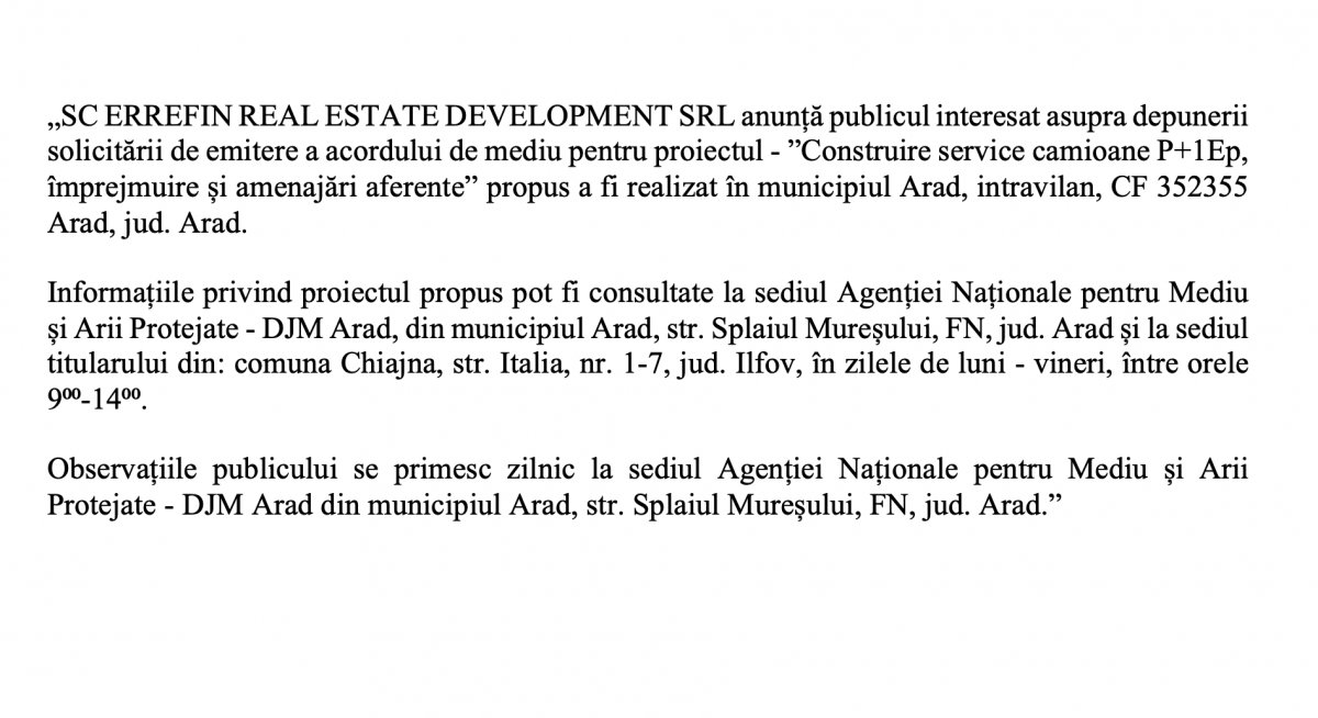 Anunț
