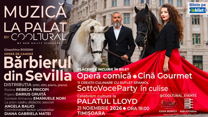 „Bărbierul din Sevilla” la Palatul Lloyd