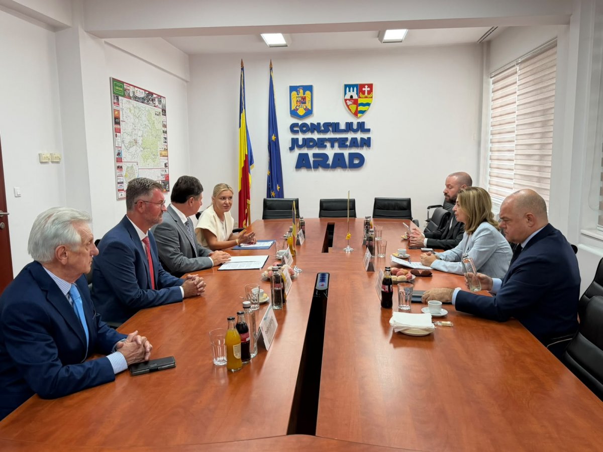 Iustin Cionca, la întâlnirea cu ambasadorul Italiei: „Italia are aici investiții, prieteni și o istorie” (FOTO)