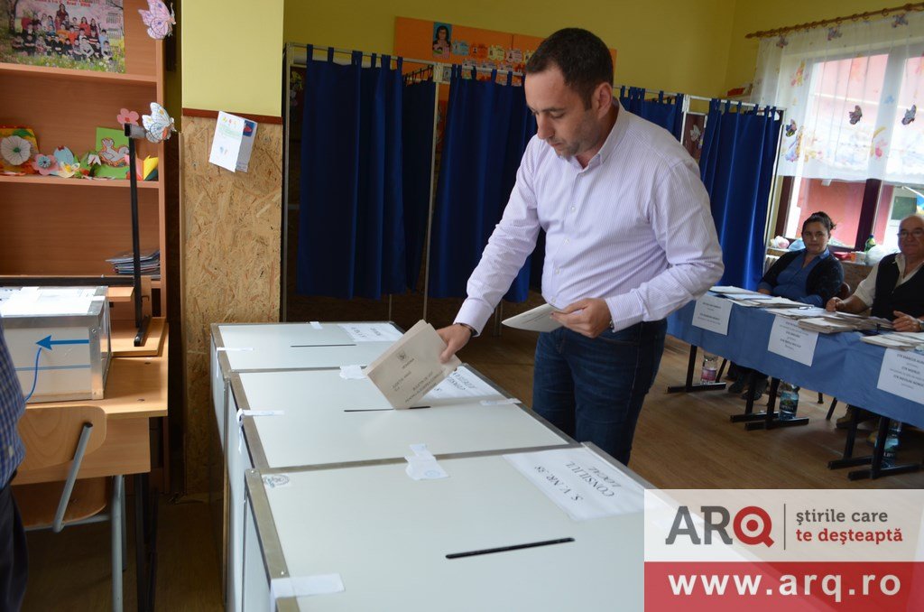 Lucian Riviş Tipei a votat în Grădişte